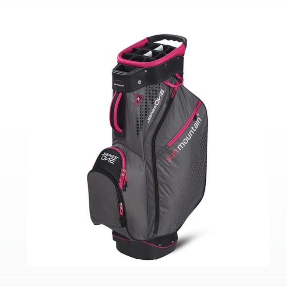 Golf Bag - Sun Mountain Gray and Pink